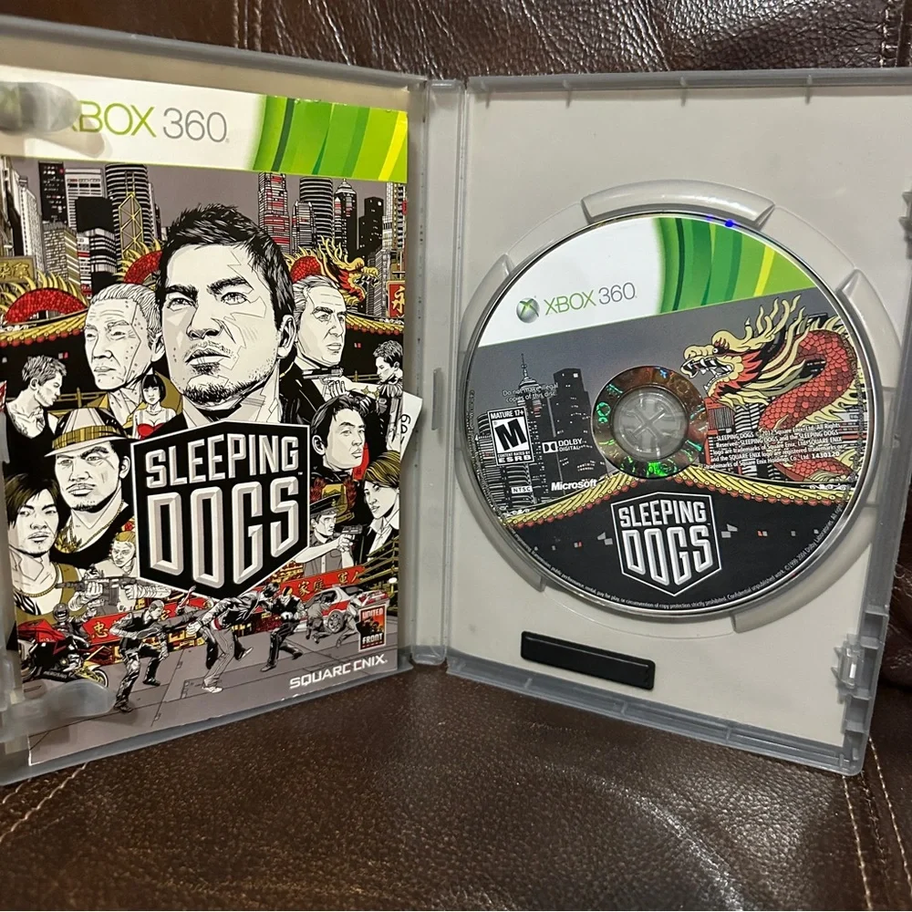 Sleeping Dogs (Microsoft Xbox 360, 2012) Complete CIB‎